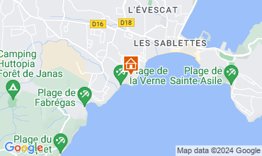 Mapa La Seyne sur Mer Apartamentos 120896