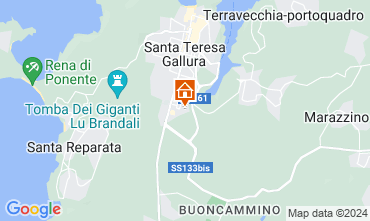 Mapa Santa Teresa di Gallura Apartamentos 118991