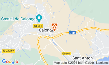 Mapa Calonge Vivenda 54458