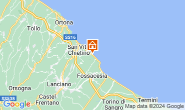 Mapa San Vito Chietino Casa 122527