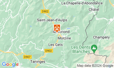 Mapa Morzine Apartamentos 15364