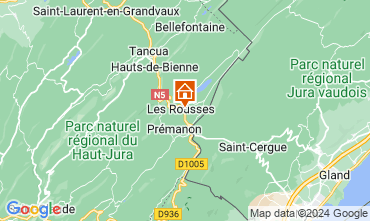 Mapa Les Rousses Apartamentos 117146