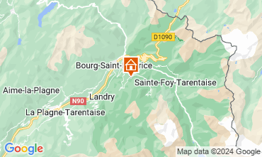 Mapa Les Arcs Chal 128081
