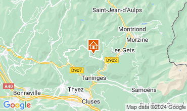 Mapa Praz de Lys Sommand Apartamentos 2381