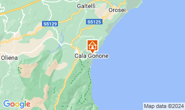 Mapa Cala Gonone Apartamentos 106360