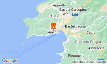 Mapa Ajaccio Apartamentos 126224