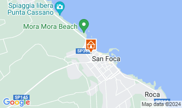 Mapa San Foca Apartamentos 117731