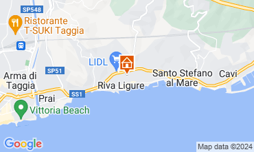 Mapa Santo Stefano al Mare Apartamentos 117840