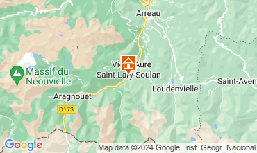 Mapa Saint Lary Soulan Apartamentos 4439