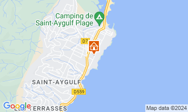 Mapa Saint Aygulf Estdio 55453