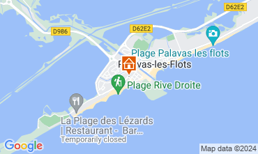 Mapa Palavas-les-Flots Apartamentos 85785