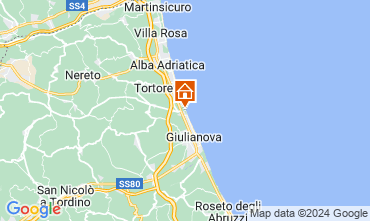 Mapa Giulianova Apartamentos 23634