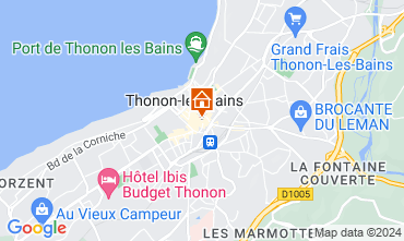 Mapa Thonon Les Bains Apartamentos 126125