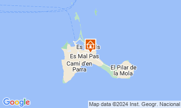 Mapa Formentera Apartamentos 124366