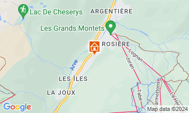 Mapa Chamonix Mont-Blanc Apartamentos 116295