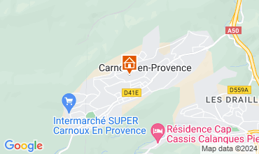 Mapa Cassis Casa 48095