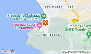 Mapa Saint Cyr sur Mer Estdio 110762