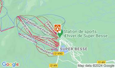 Mapa Besse - Super Besse Apartamentos 3811