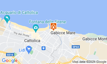 Mapa Cattolica Apartamentos 93105