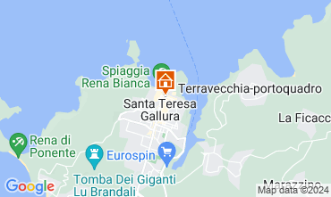 Mapa Santa Teresa di Gallura Apartamentos 127443