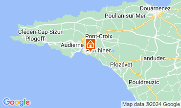 Mapa Plouhinec (Finistère) Casa 121068