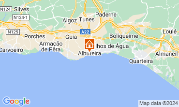 Mapa Albufeira Apartamentos 69920