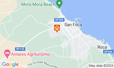 Mapa San Foca Apartamentos 109274