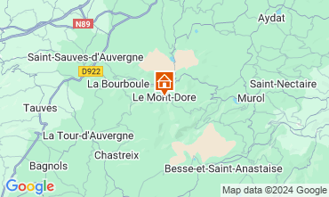 Mapa Le Mont Dore Apartamentos 3876