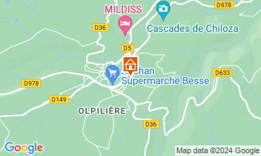 Mapa Besse et Saint Anastaise Apartamentos 124446