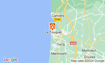 Mapa Le Touquet Apartamentos 118316