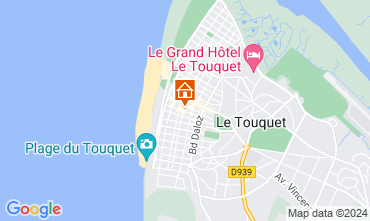 Mapa Le Touquet Apartamentos 118316