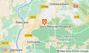 Mapa Saint Rmy de Provence Vivenda 123155