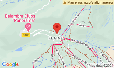 Mapa Flaine Apartamentos 124925