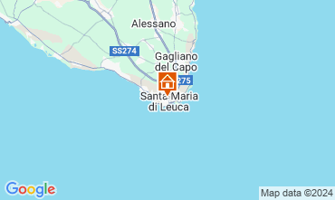 Mapa Santa Maria di Leuca Apartamentos 84452