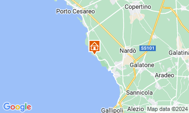 Mapa Porto Cesareo Vivenda 119267