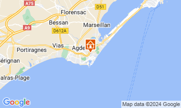 Mapa Cap d'Agde Vivenda 128905