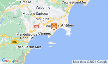 Mapa Cannes Apartamentos 24962