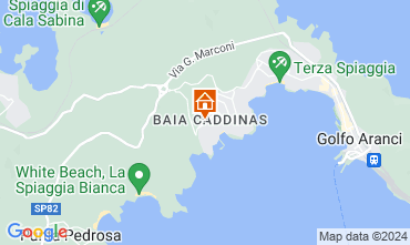 Mapa Golfo Aranci Apartamentos 121949