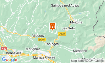 Mapa Praz de Lys Sommand Apartamentos 129137