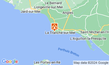 Mapa La Tranche-sur-mer Casa 103411