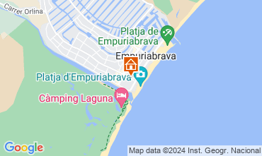 Mapa Empuriabrava Apartamentos 112044