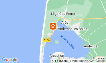 Mapa Lège Cap Ferret Mobil Home 129075