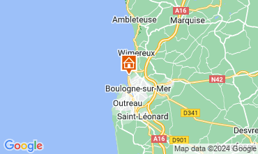 Mapa Boulogne-sur-mer Vivenda 117469