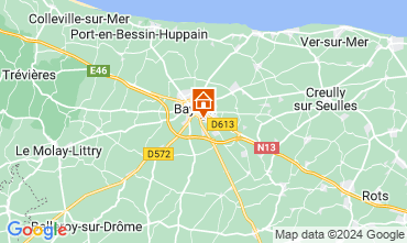 Mapa Bayeux Casa de turismo rural/Casa de campo 78802
