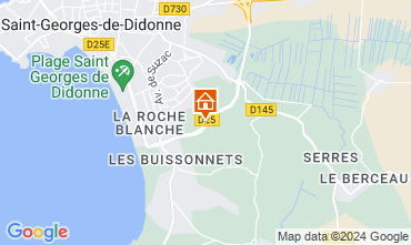 Mapa Saint Georges de Didonne Apartamentos 22212