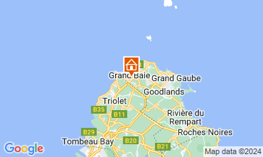 Mapa Grand Baie Apartamentos 119625