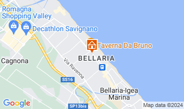 Mapa Bellaria Igea Marina Apartamentos 118873