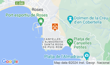 Mapa Rosas Apartamentos 128767