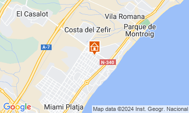 Mapa Cambrils Casa 92760