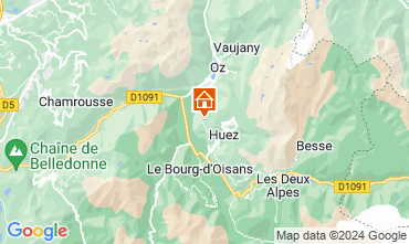 Mapa Alpe d'Huez Apartamentos 67048